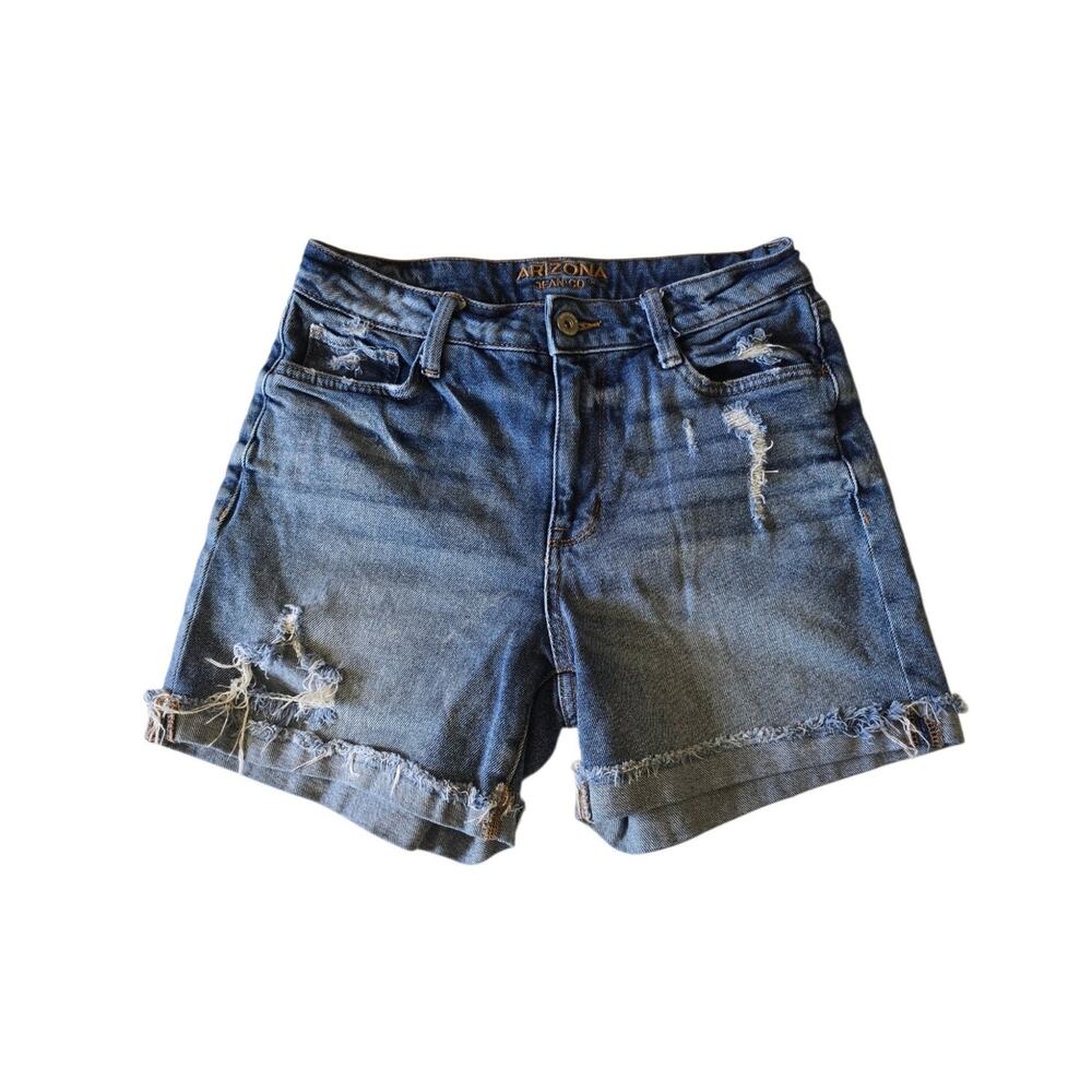 Distressed Arizona Jean Shorts Women's Size S